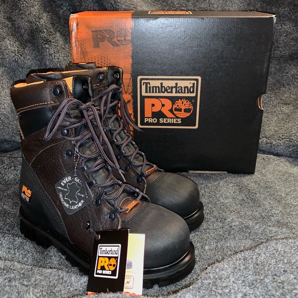 timberland pro men's rigmaster steel toe 8 waterproof workboot
